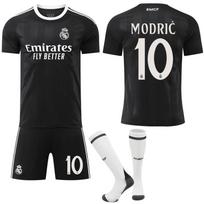 Real Madrid Marškinėlių Rinkinys 2024 Naujas Juodas Treniruočių Komplektas Ronaldo 7 Vinicius 9Mbappe 5 Vartininko Futbolo Apranga Kvėpuojanti Greitai Džiūstanti XXXL