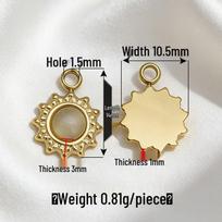 European and American Retro Jewelry Gold Plated Cat's Eye Tiger's Eye Pendant Necklace gray