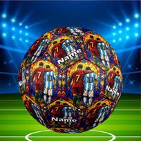 Custom Name Personalized Lionel Messi-A Print Size 5 Soccer Ball Training & Match Football, for Team, Kicking, Gift for Football Enthusiasts Size 5