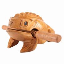 Thailand Traditional Craft Wooden Lucky Frog Croaking Musical Instrument Home Office Decor Type 3