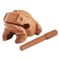 Thailand Traditional Craft Wooden Lucky Frog Croaking Musical Instrument Home Office Decor Type 4
