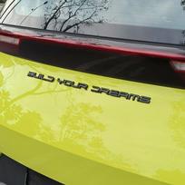 For BYD Dolphin Surf Dolphin Mini Atto 1 2023-2025 Blacked Emblem BYD Rear Letter Exterior Decal Sticker Modification