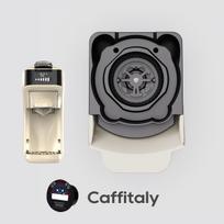 HiBREW H1B Kavos Aparato Kapsulių Adapterio Sistemos Dalys Nespresso arba Dolce Gusto arba Maltos Kavos arba ESE Pod arba Caffitaly 3 1B BGE Caffitaly gray