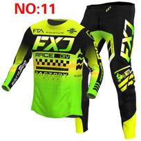 NEW 2025 FXJ pink enduro motocross gear set mx jersey pants green motorbike clothing mtb carracing suit Off Road equipment XXL - 38