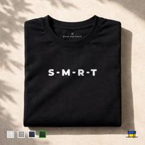 S-M-R-T Simpsons Shirt, Subtle Simpsons Merch XL black