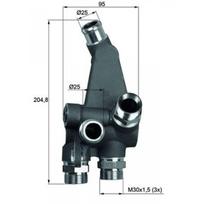 Alyvos radiatoriaus termostatas MAHLE ORIGINAL TO 3 83