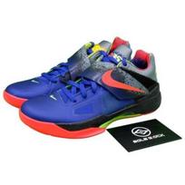 Nike KD 4 Concord Bright Crimson Black Cool Grey FQ8180-400 EU 42 pilka