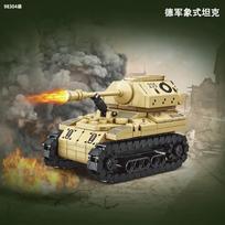 Antrojo pasaulinio karo vokiečių lengvasis tankas PZ.KPFW.38(T)Karinė serija Antrojo pasaulinio karo tankų konstravimo kaladėlės Modelio rinkinys Žaislai vaikams Dovanos No original box