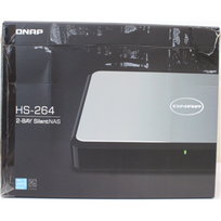 IŠPARDAVIMAS. | QNAP | 2-Bay SATA fanless home NAS | HS-264 | Up to 2 SATA 6Gb/s, 3Gb/s | Intel Celeron | N5105 4-core/4-thread | Processor frequency 2.9 GHz | 8GB | N/A | PAŽEISTA PAKUOTĖ, DEMO | HS-264-8GSO