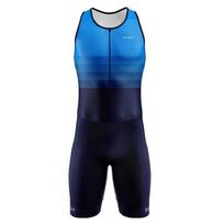 SCODY Vyriškas triatlono kostiumas Trisuit Lenktynių Skinsuit Dviračių greičio kostiumas Berankovis kombinezonas Italijos greitai džiūstantis paminkštinimas Bėgimo komplektai 4XL