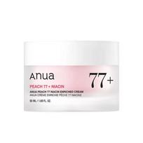 ANUA Peach 77 Niacin Enriched Cream Brightening & Hydrating Moisturizer 50ml white