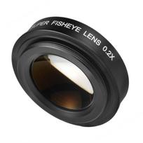 37MM 0.2X Žuvies akies objektyvo adapteris vaizdo kameroms vaizdo kameroms Mažos dispersijos žuvies akies objektyvas Lengvas montavimas 1 gray