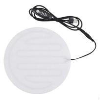 Pet Heating Pad Warmer Heat Cushion Clothes Mat Foldable Heated for Winter Cats Whelping white