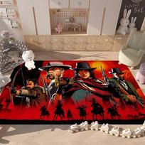 R-Red Dead Žaidimas R-Redemption 2 Koridoriaus Kilimas Neslystantis Vonios Kambario Kilimėlis Namų Dekoras Balkonas Vaikų Svetainė Tualeto Kilimas 60x90cm