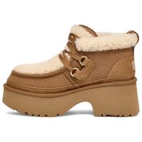UGG Cow Split Leather Ankle Boots Women's Chestnut 1167772-CHE 38 beige