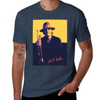 Chet Baker Tshirt Lightweight Sport Basic Tshirt XL yellow