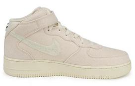 Nike X Stussy Air Force 1 Mid 'Fossil' DJ7841-200 38.5 beige