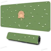 Cute black cat Kawaii Mouse Pad Large Gaming Mousepad XXL Keyboard Gamer Office Table Mats XXL Rubber Mousepads Long Desk Mat 30x60cm beige