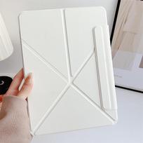 For IPad A16 11th 10th Generation Case iPad Air 7 6 5 4 10.9 Pro 11 12.9 13 inch Mini 7/6 Funda Magnetic Detachable Cover iPad A16 11th 2025 balta