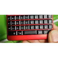 Keypad for BlackBerry Keytwo Key2 Keyboard Button With Flex Cable for BlackBerry Key2 Phone Replacement Parts Black Silver AAA Arabic script Red black