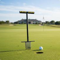 Golf Soil Sampler Heavy Duty Course Easy to Use for Groundskeepers beige
