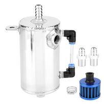 Universalus 0,5 l alyvos surinkimo bakelis Aliuminio lydinio oro išleidimo bakas su oro filtru