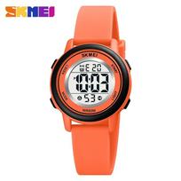 SKMEI Waterproof Alarm Kids Watches montre enfant Boys Girls Sport Kids Watch Colorful Led Children Digital Wristwatches 1721 black