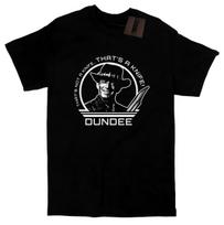 Crocodile Dundee T-Shirt L juoda