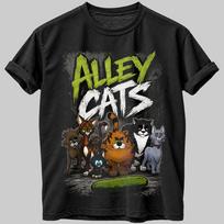 Alley Cats T Shirt Netflix TV Show Graphic Tee Unisex Black M black