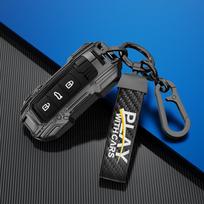 Volkswagen rakto dangtelis, skirtas Polo Bora Passat ID3 Sagitar ID4 Tiguan - Metalinis automobilio korpuso sagtis - specialusis leidimas Transparent Bag gray