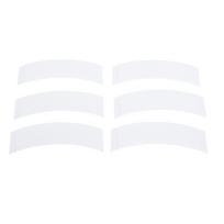 36pcs Wig Tape Double Sided Adhesive Pre Cut Four Sections Sweatproof Strong Hold Wig Toupee Tape white