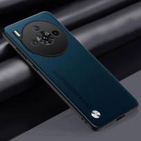 Prabangus PU odos dėklas Nubia Z60S Pro galiniam dangteliui Matinis silikoninis viso apsaugos telefono dėklas ZTE Nubia Z60S Pro 5G Coque For Nubia Z60S Pro žalia