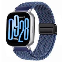 Nailoninis magnetinis dirželis Redmi Watch 5 Active išmaniajam laikrodžiui, pintas apyrankės apyrankė Xiaomi Redmi 5 Lite priedams Redmi Watch 5 Active gray