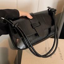 High-end Niche Bag for Women New High-end Fashion Style Bag for Women Ins Fashionable Versatile One-shoulder Underarm Bag for Women black