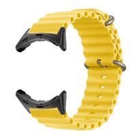 Sportinis silikoninis dirželis Google Pixel Watch 2 laikrodžiui Pakeičiamas diržas Vandenyno apyrankė Correa Pixel Watch dirželiams Aksesuarai For Google Pixel geltona