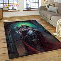 WOW, World of Warcraft Demonų Medžiotojas, Lich Karalius Žaidimų Kilimas Svetainės Miegamojo Namų Dekoras, Neslystanti Dekoracija Sofa 40x60cm( 15x23in ) gray