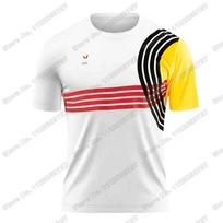 Belgijos komandos marškinėliai Belgijos MTB dviračių marškinėliai Sporto salės Lauko techniniai marškinėliai Treniruočių viršūnės Fitneso marškinėliai Bėgimo apranga 6XL white