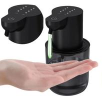 380ml Automatic Soap Dispenser Foam USB Charging Touchless Smart Display Infrared Sensor Foam Soap Dispensers Hand Washer P3 400ML Gel gray