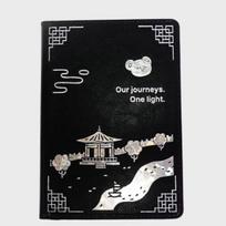 BT21 Hologram Passport Case KOYA black