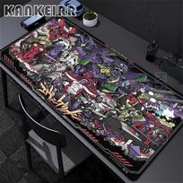 Mousepad XXL Large Evangelions Mouse Pads Pc Accessories Gaming Mouse Mat Office Computer Keyboard Desk Mat Anti-slip Big Carpet 30x80cm