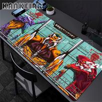 Mousepad XXL Large Evangelions Mouse Pads Pc Accessories Gaming Mouse Mat Office Computer Keyboard Desk Mat Anti-slip Big Carpet 30x80cm
