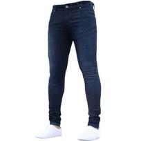 Vienspalviai Madingi Vyriški Laisvalaikio Kelnės Tamprios Džinsai Siauri Darbinės Kelnės Vyriškos Plautos Slim Fit Užsegamos Džinsai Vyriški Drabužiai XL tamsiai mėlyna spalva