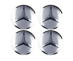 Hot 56mm 60mm 65mm 75mm Car Wheel Center Hub Cap Emblem Sticker For Mercedes Benz W204 W205 W212 W213 W221 W177 W246 GLA GLC CLA CBW DV1 65mm4PCS gray