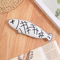 Simulation Plush Fish Cat Toy With Catnip And Crinkle Paper For Cat Self Play 1pcs balta