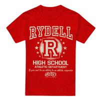 Grease Rydell High T-Shirt S-2XL Red XXL beige