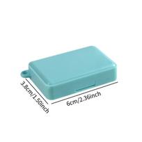 Compact Gouache Mixing Tray for Acrylic Painting And Nail Art mėlyna
