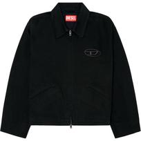 DIESEL J Taylor Bleach Logo Embroidered Jacket A141470LIBQ-9XX XS black