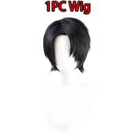 Anime Okkotsu Yuta Cosplay Jujutsu Cosplay Kostiumas Kaisen Vienodas Palto Kelnės Diržas Okkotsu Yuta Kostiumas Žiedas Helovino Cos Suaugęs Vyras XXXL black
