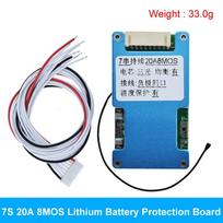 TZT BMS 7S 24V 15A 20A 25A  Li-ion Lmo Ternary Lithium 18650 Battery Charge Protection Board Balance And NTC Temperature Protect 1PCS