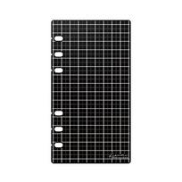 Kiwami System Planner Writing Mat Underlay Bible Size Black by Kyoei Plastic black